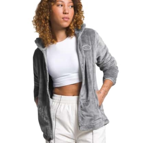 The north Face | Women's grey Osito fleece jacket - Picture 2 of 15